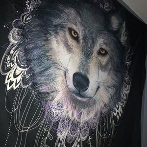 Wolf spirit guide tapestry NEW